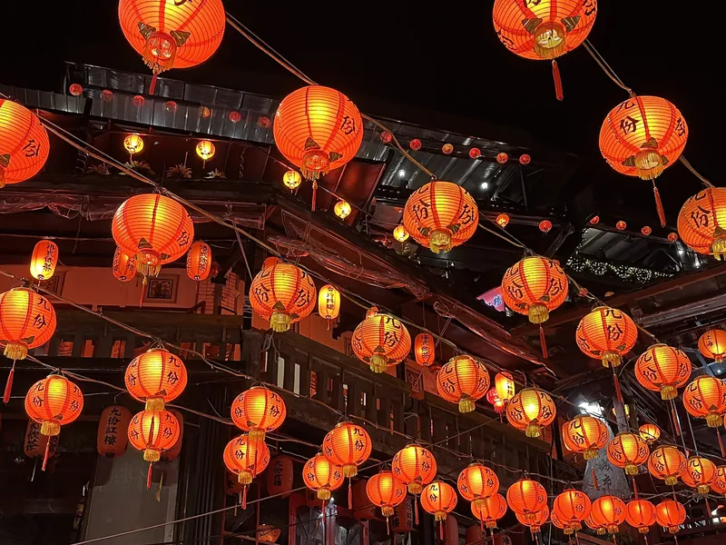 Lampion di Jiufen Old Street